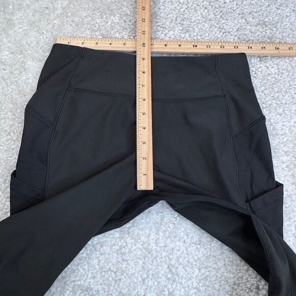 lululemon sleet sprinter fleece water resistant winter Black Leggings tights - Picture 7 of 8